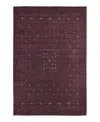 Timeless Rug Designs Gabbeh Simi Area Rug, 5' X 8' In Purple