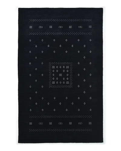 Timeless Rug Designs Gabbeh Simi Area Rug, 9' X 12' In Black