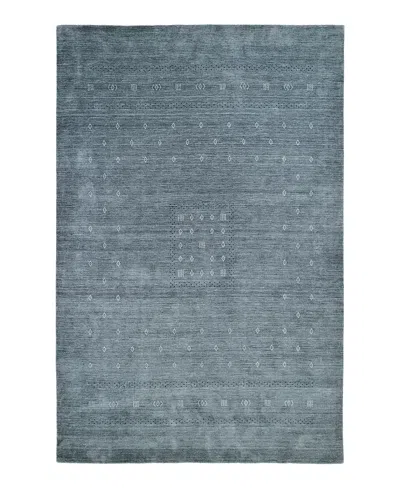 Timeless Rug Designs Gabbeh Simi Area Rug 9'0x12'0 In Blue