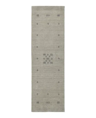 Timeless Rug Designs Gabbeh Simi Runner Area Rug 2'6x8'0 In Gray