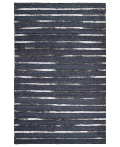 Timeless Rug Designs Lilly S3365 Hand Woven 2'x8' Runner Area Rug In Blue