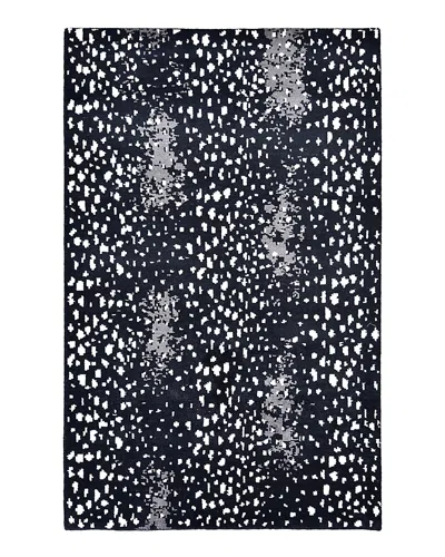 Timeless Rug Designs Louis S3253 Area Rug, 9' X 12' In Black
