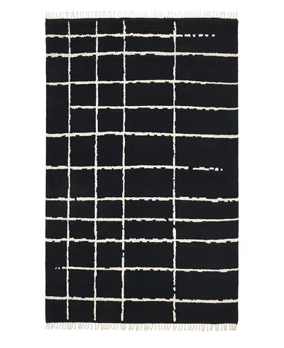 Timeless Rug Designs Paris S3386 Area Rug, 3' X 5' In Black