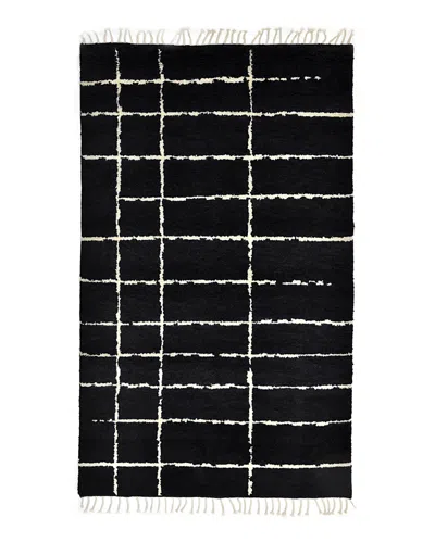 Timeless Rug Designs Paris S3386 Area Rug, 6' X 9' In Black
