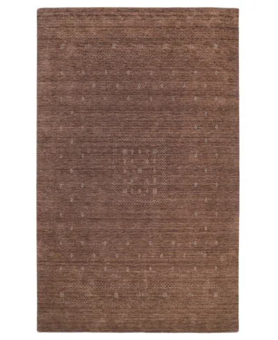 Timeless Rug Designs Simi S9417 Hand Loomed 5'x8' Area Rug In Brown
