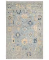 Timeless Rug Designs Solid S3414 3'x5' Area Rug In Light Gray