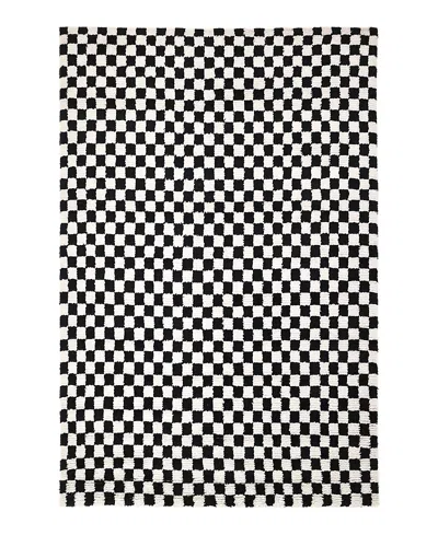 Timeless Rug Designs Stamford S3411 Area Rug, 3' X 5' In Black