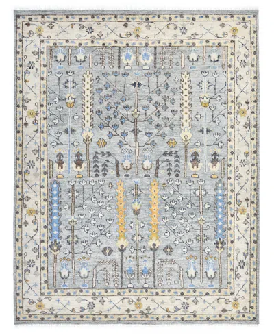Timeless Rug Designs Sydney S3389 5' X 8' Area Rug In Light Gray