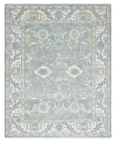 Timeless Rug Designs Winston S3350 3'x5' Area Rug In Blue