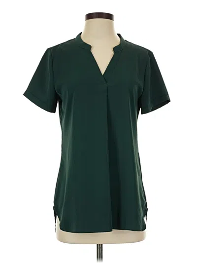 Pre-owned Timeson Short Sleeve Polo Shirt In Green