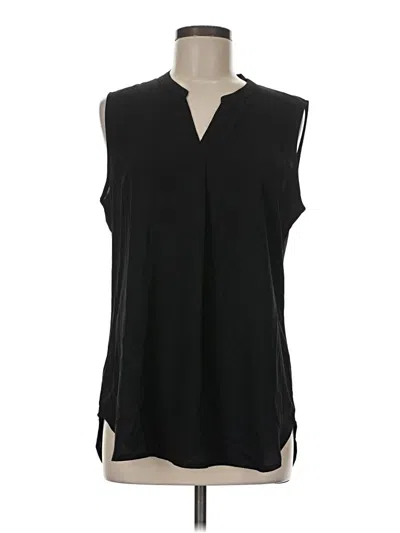 Pre-owned Timeson Sleeveless Blouse In Black