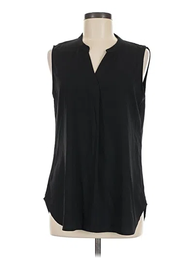 Pre-owned Timeson Sleeveless Blouse In Black