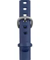Timex 14mm Blue Resin Strap Watch In Blue