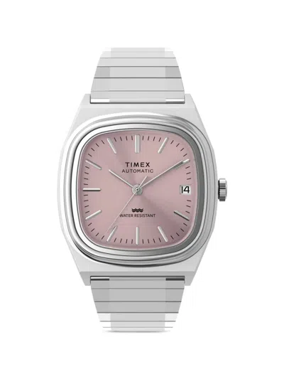 Timex 1983 E Line 34mm Watch In Pink