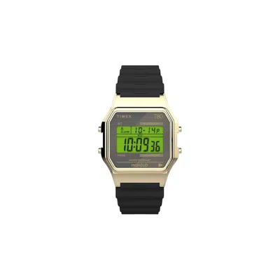 Timex 80 Gold-tone/black Digital Unisex Watch