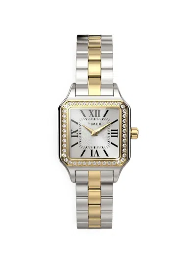 Timex Addison 23mm Watch In Silver