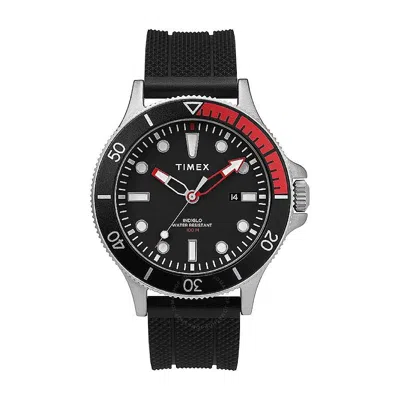 Timex Allied Coastline Quartz Black Dial Men's Watch Tw2t30000 In Brown