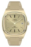 Timex ® Automatic 1983 E-line Reissue Bracelet Watch, 34mm In Gold