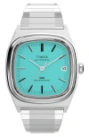 Timex ® Automatic 1983 E-line Reissue Bracelet Watch, 34mm In Metallic