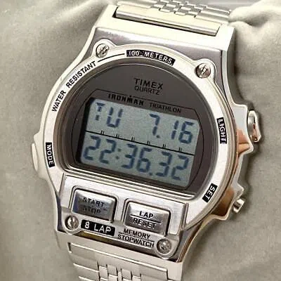 Pre-owned Timex × Beams Ironman 8-lap Metal Japan Wristwatch 2024