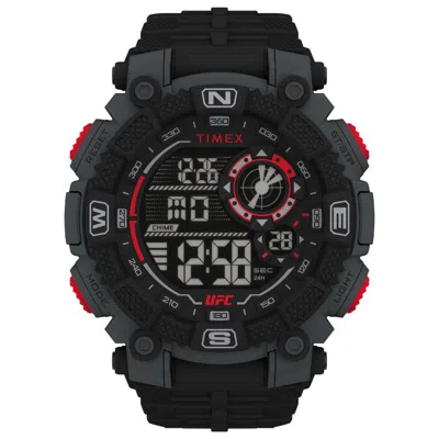 Timex Black Rubber Sport Watch