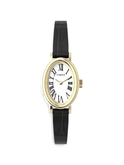 Timex Cavatina 19mm Watch In Black