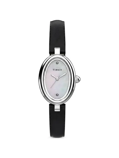 Timex Cavatina® Luxe 22mm Watch In Black