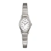 Timex Cavatina Womens Stainless Steel Expansion Bracelet Watch T219029j In Silver