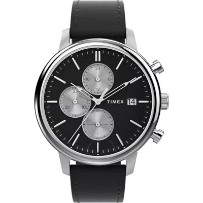 Timex Chicago Chronograph Quartz Black Dial Men's Watch Tw2w13100