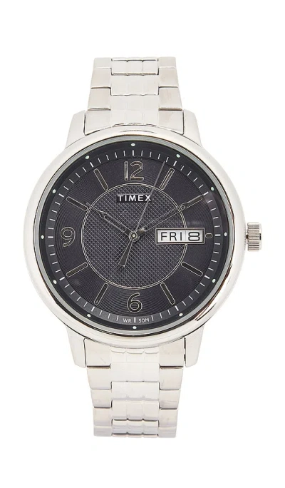 Timex Chicago Day Watch In 실버