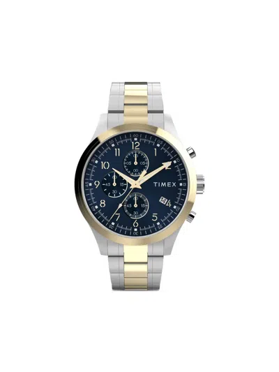 Timex Chronograph 43mm In Blue
