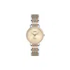 Timex Classic 30mm Two-tone Ladies Watch In Brown