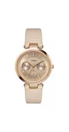 Timex Classic 34mm Pink Strap Rose Gold-tone Ladies Watch