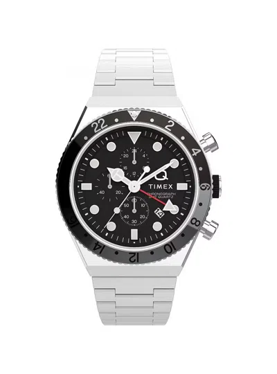 Timex Clock  Q  Gmt Tw2v69800