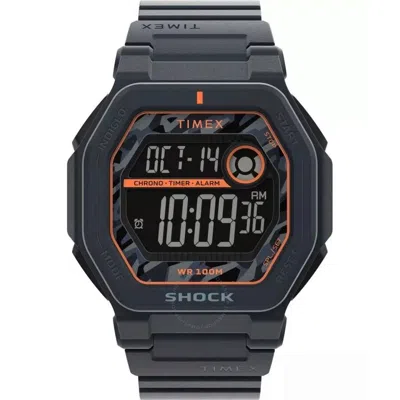 Timex Command Encounter Alarm Quartz Digital Men's Watch Tw2v93800 In Grey