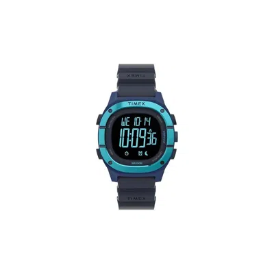 Timex Command Lt Silicone Mens Watch In Blue
