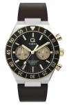Timex ® Continental Leather Strap Watch, 40mm In Multi