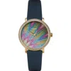 Timex Crystal Celestial Opulence Ladies Watch In Blue