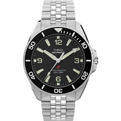 Timex ® Deepwater Arctic 200 Bracelet Watch, 40.5mm In Burgundy