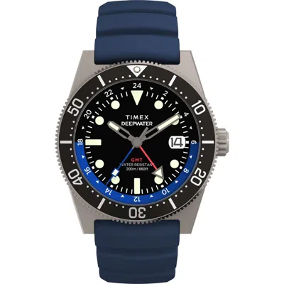 Timex Deepwater Reef 200 Gmt 41mm Watch In Multi