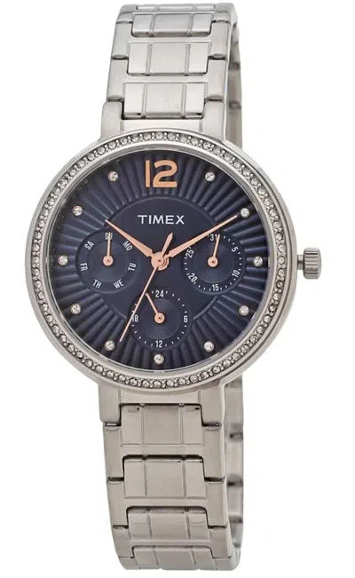 Timex Dress Watch In Silver