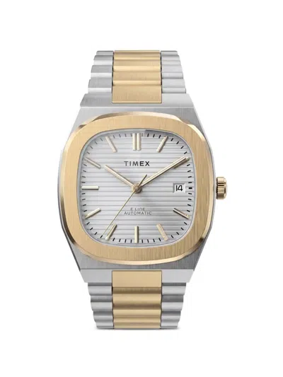 Timex E Line 38mm Watch In Gold