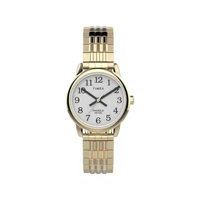 Timex Easy Reader Classic Ladies Watch In Gold