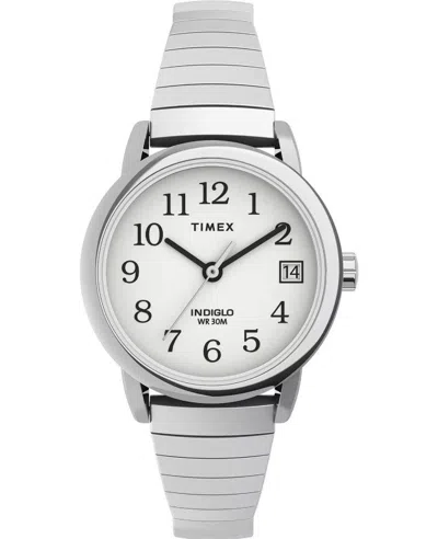Timex Easy Reader Ladies Watch In Gray