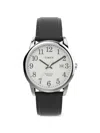 Timex Easy Reader Round-face Leather-strap 35mmwatch In Metallic