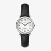 Timex Easy Reader Womens Black Strap Watch In Black