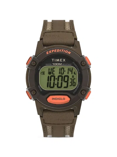 Timex Expedition 40mm Digital Watch In Green