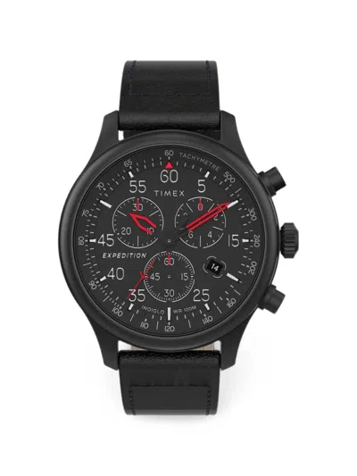 Timex Expedition 43mm Watch In Black