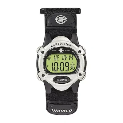 Timex Expedition Black Nylon Fast Strap Digital Watch T478529j