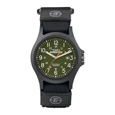Timex Expedition Camper Mens Black Fabric Strap Watch Tw4b001009j